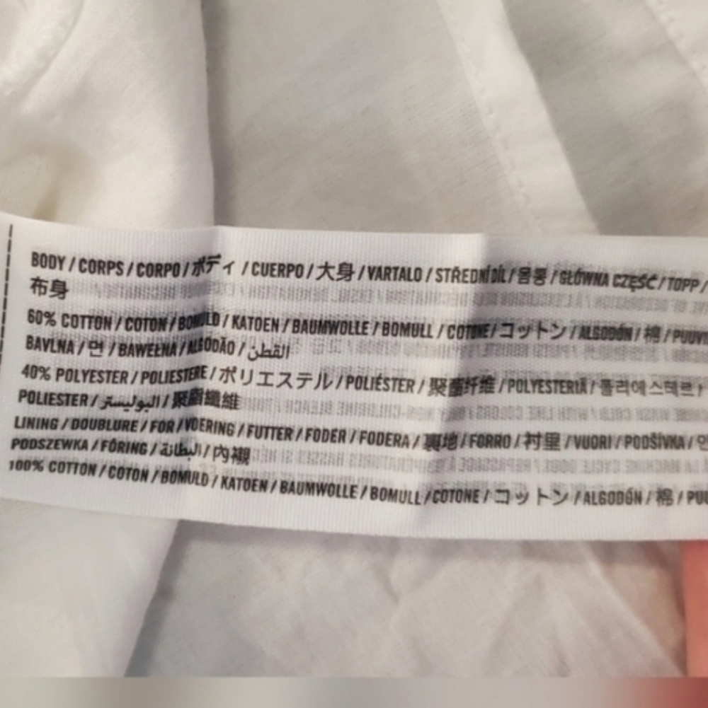 NWT Poplin Cotton Top - Picture 11 of 11
